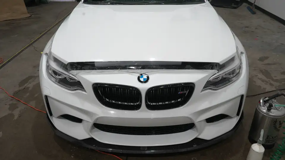 Paint protection film installation in Calgary